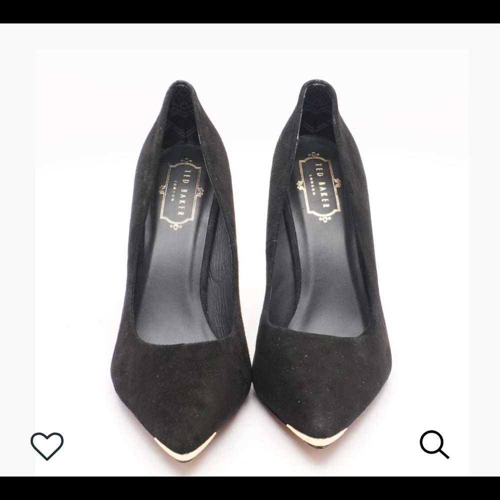 Black Heels pumps Ted Baker size 39.(9)